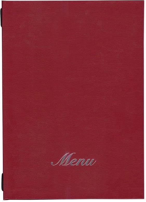 Mbështjellës menuje NEXT 23x32cm, ngjyrë burgundy