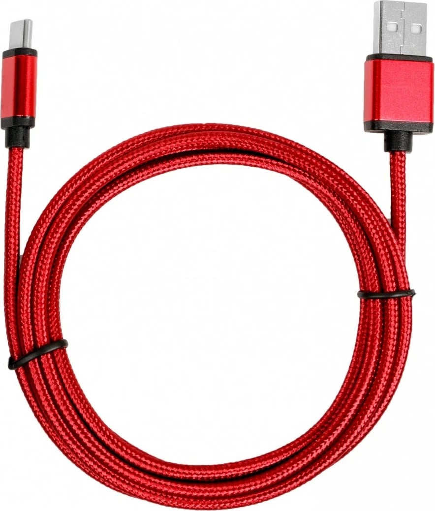 Kabllo USB në USB Type C TB AKTBXKUCSBA150M, 1.5m, Ruby