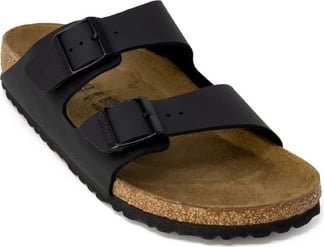Papuqe Birkenstock, për meshkuj, të zeza