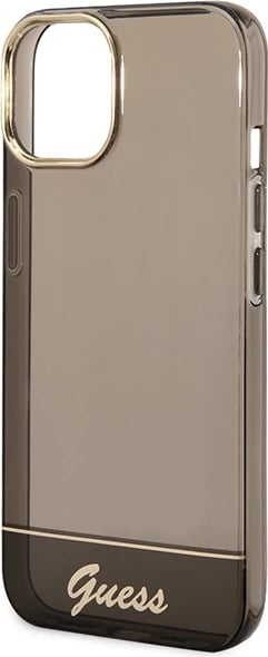 Mbështjellës Guess GUHCP14MHGCOK për iPhone 14 Plus 6.7", i zi, hardcase