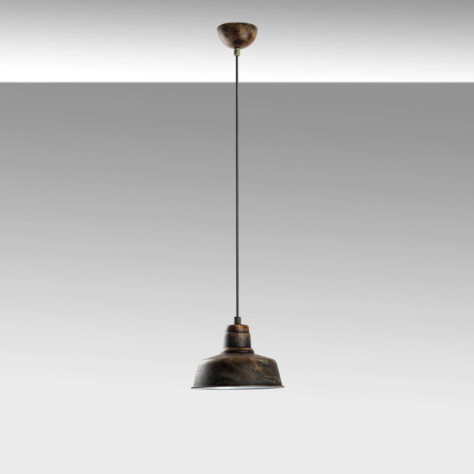 Llambë tavani Opviq MEMATI-181RETRO-1, metal, ngjyrë antike