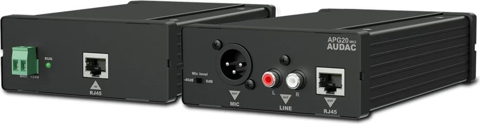 Konvertues audio AUDAC APG20MK2, i zi