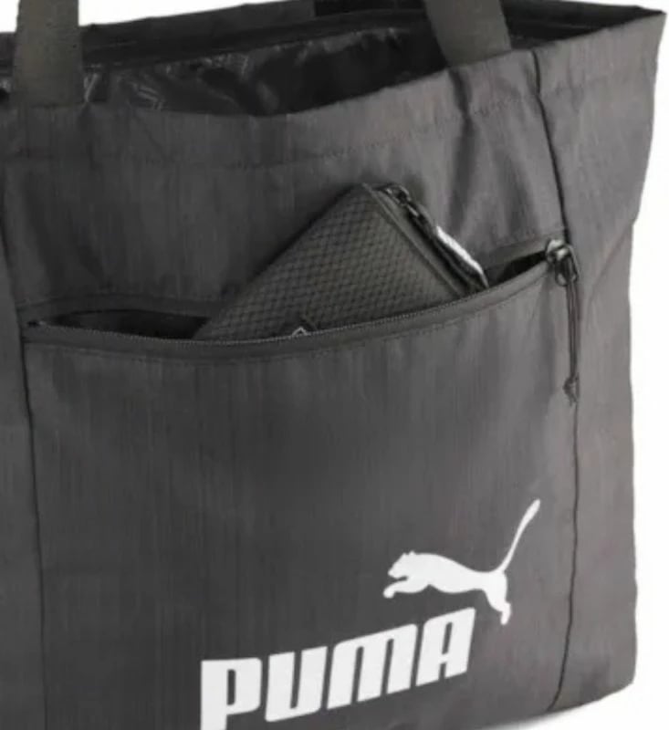 Çantë shopperi për femra Puma, e zezë