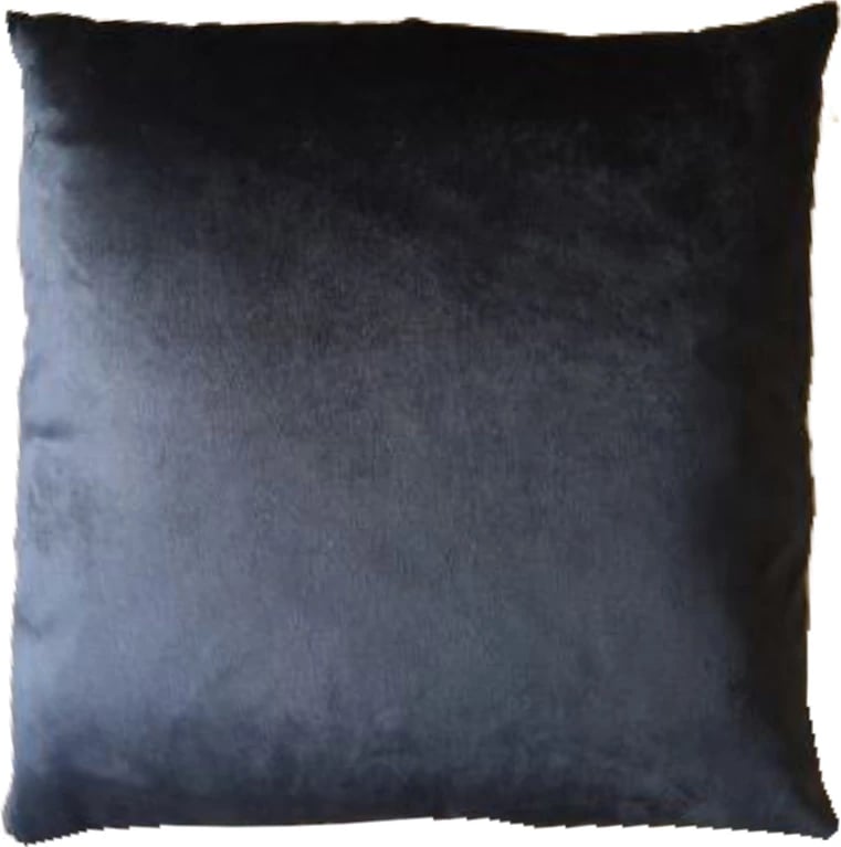 Jastëk dekorativ Mintoni, kadife, ngjyrë e zezë-ari, 45x45cm