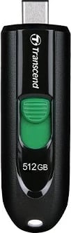 USB stick Transcend JetFlash 790C 512GB, USB Type-C, zi/gjelbër
