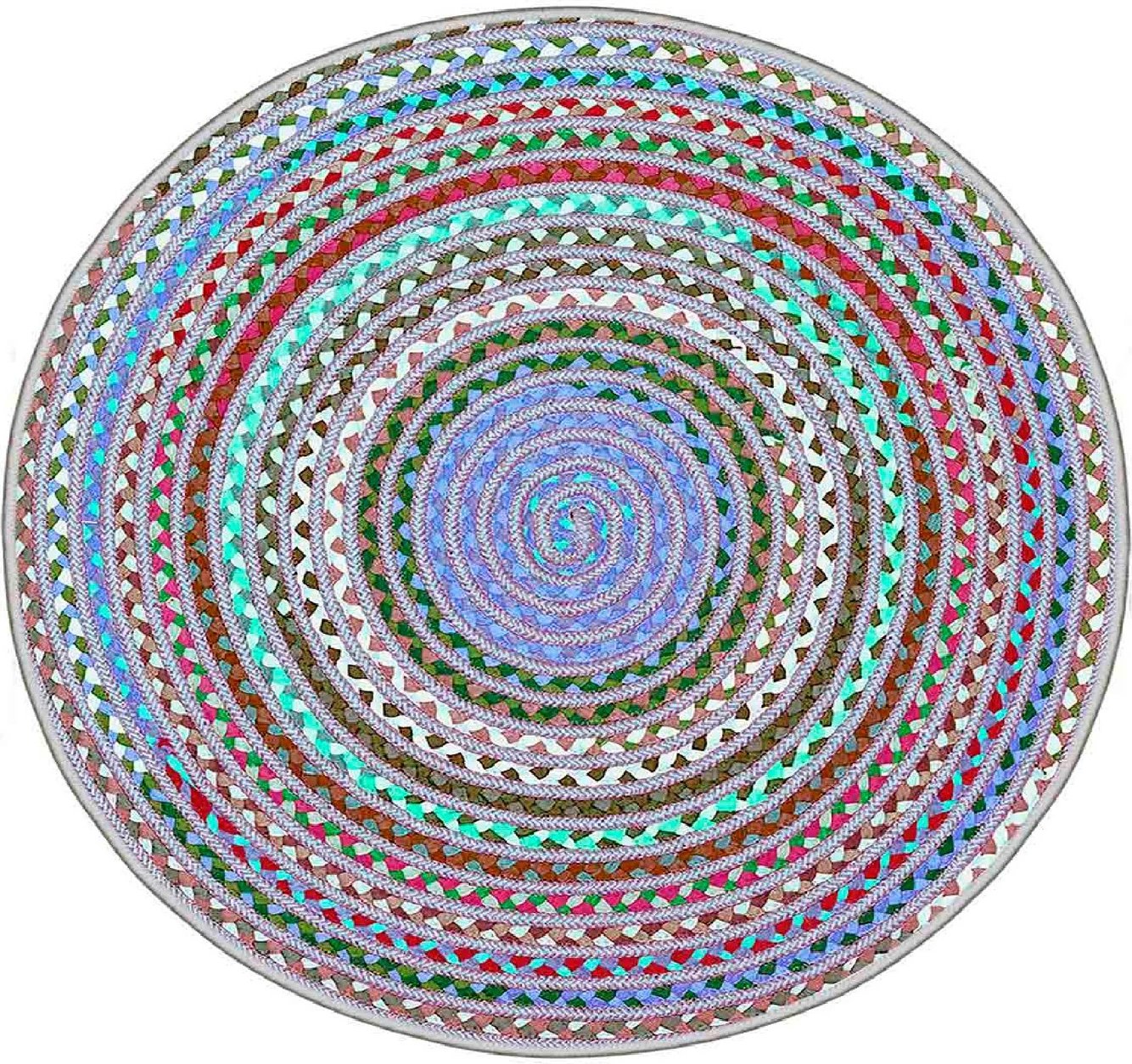 Qilim i rrumbullakët, shumëngjyrësh, 70cm, Conceptum Hypnose, Wookece266