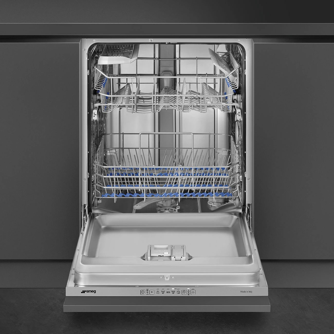 Enëlarëse montuese SMEG STL281DS, 13 sete, 60 cm