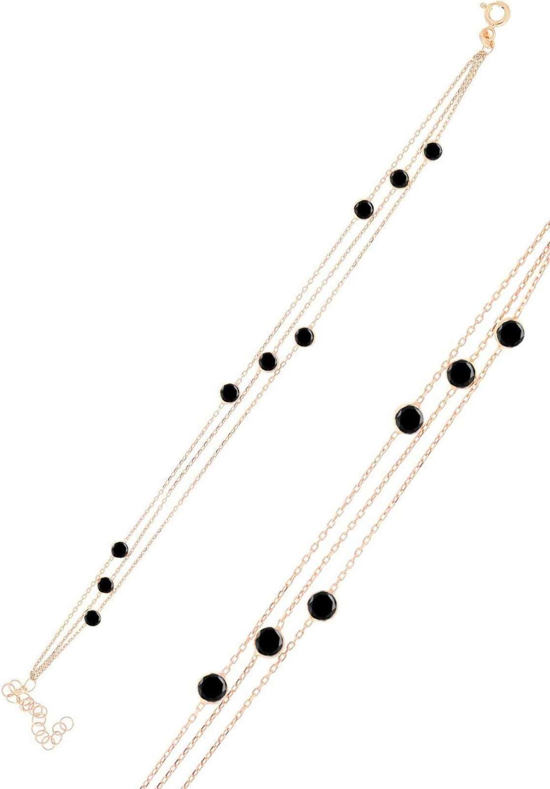 Byzylyk argjendi Jumeon, ngjyrë ari rozë, SGTL10521