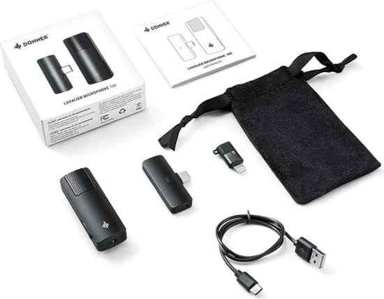 Mikrofon lavalier wireless Donner LM-100, i zi