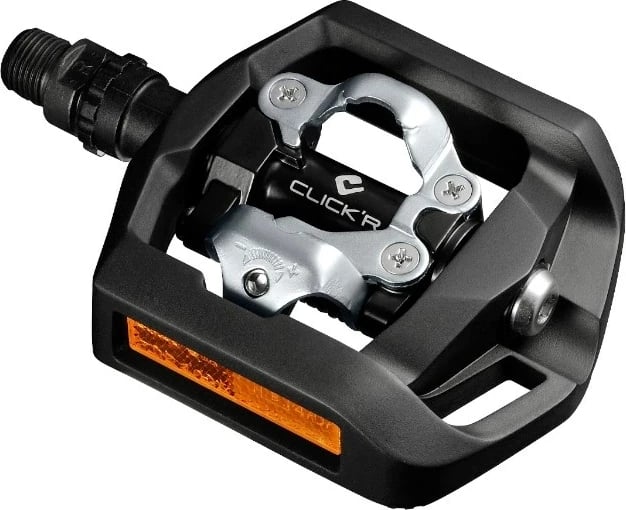Pjesë rezervë biçiklete Shimano PD-T421, e zezë