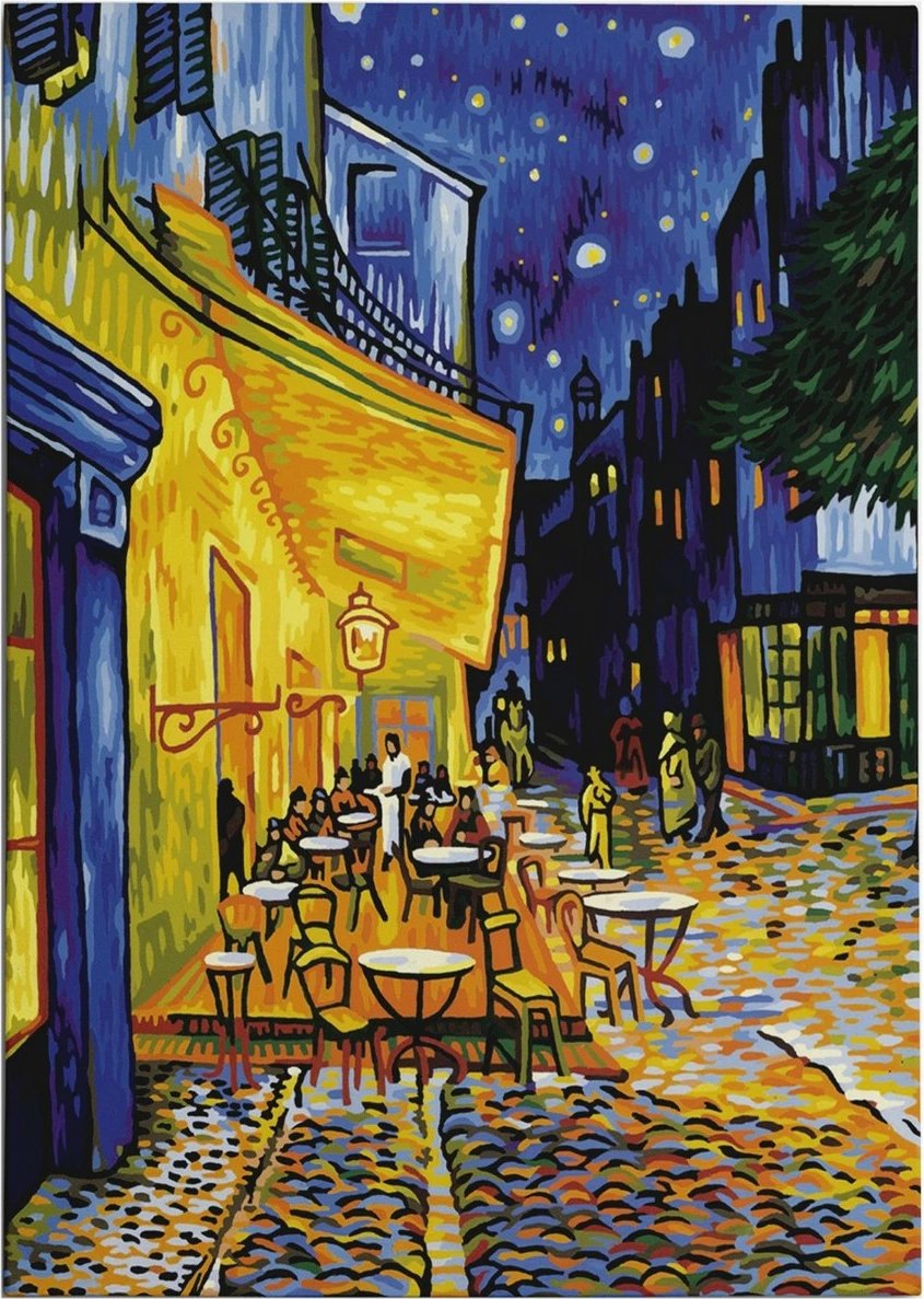 Pikturë dekorative në kanavacë Wallity, WY73, 50x70cm