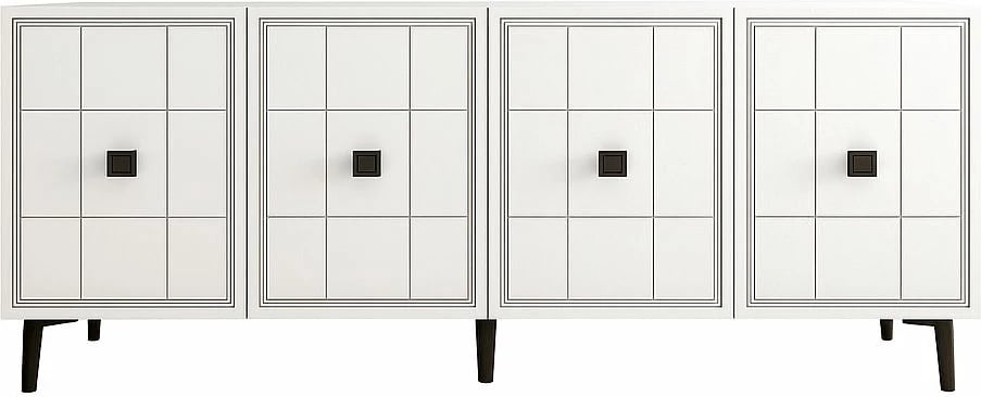 Konsolë Skye Decor, Yuka 150, e bardhë