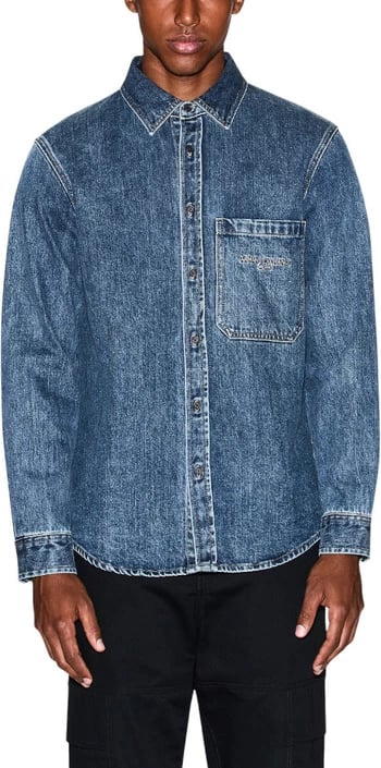 Këmishë Armani Exchange për meshkuj, blu