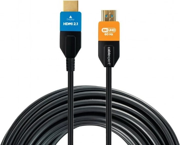 Kabllo HDMI Gembird CC-HDMI8K-AOC-10M, 10m, Ultra High Speed 8K, e zezë