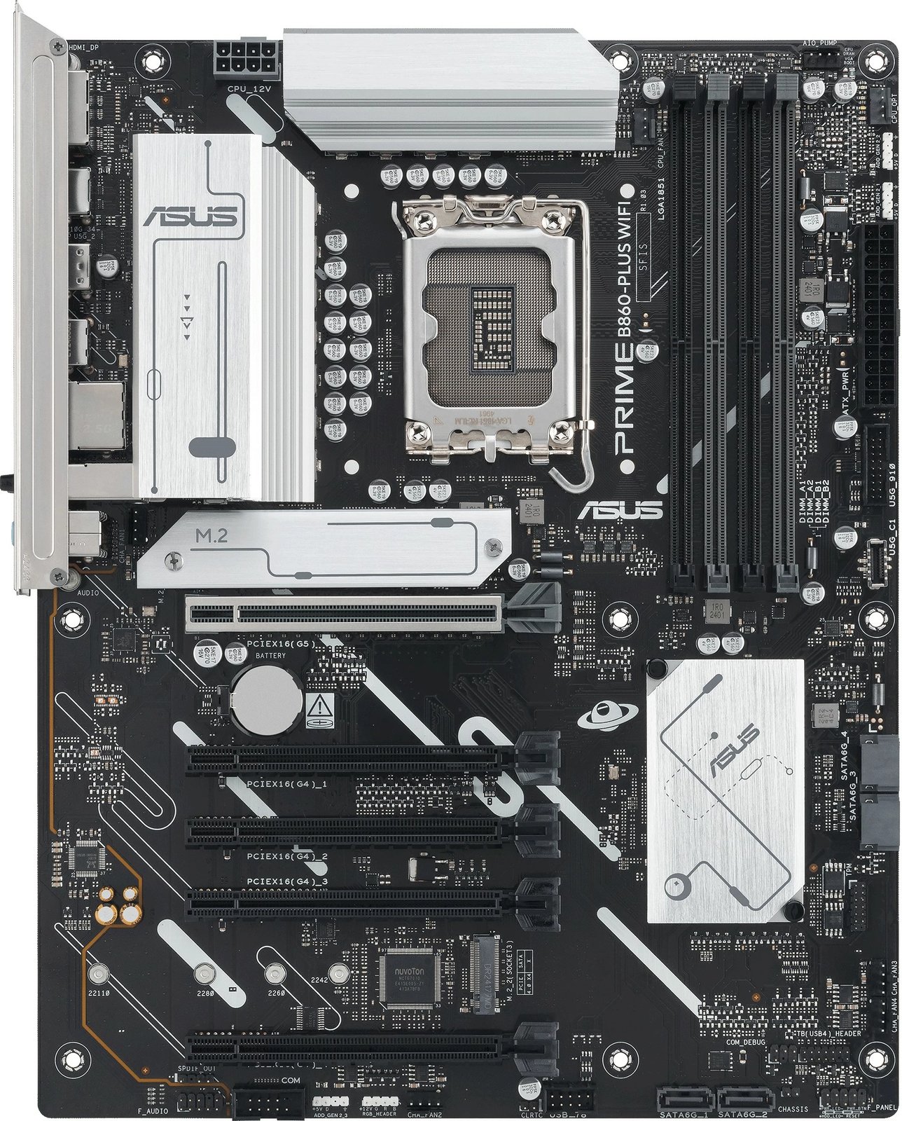 Pllakë amë ASUS PRIME B860-PLUS WIFI, LGA1851