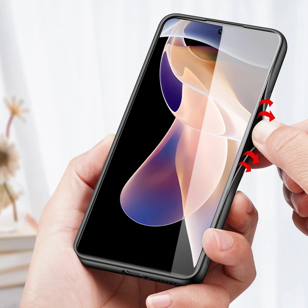 Mbështjellës Dux Ducis Fino për Xiaomi Redmi Note 11 Pro+ 5G / 11 Pro 5G / Mi 11i HyperCharge / Poco X4 NFC 5G, Blu