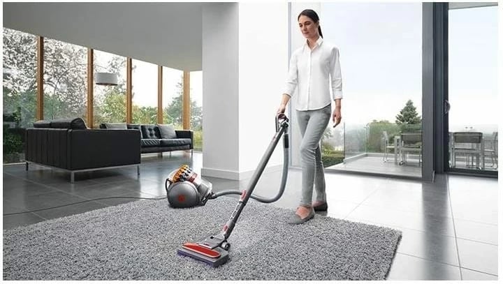 Fshesë me korent Dyson Cinetic Big Ball Multifloor 2, pa qese, argjendtë