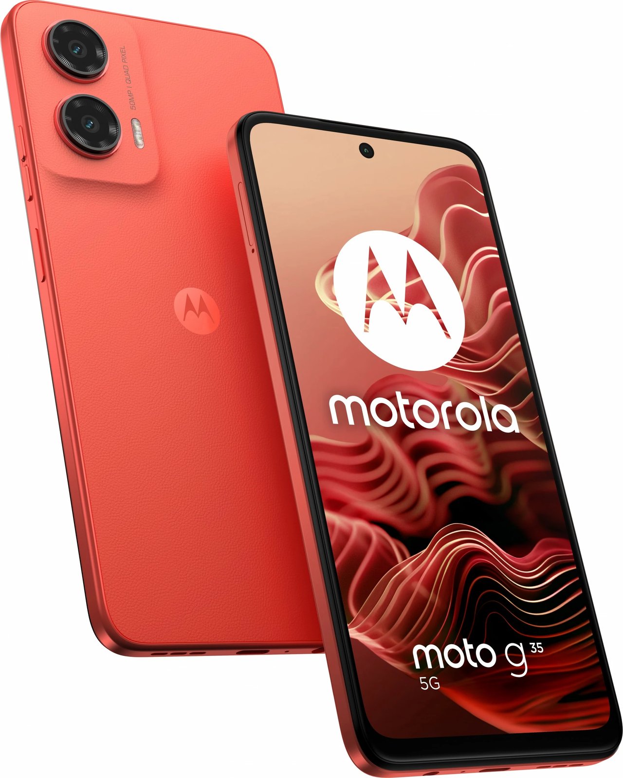 Celular Motorola moto g35 5G, 4GB/128GB, Guava Red