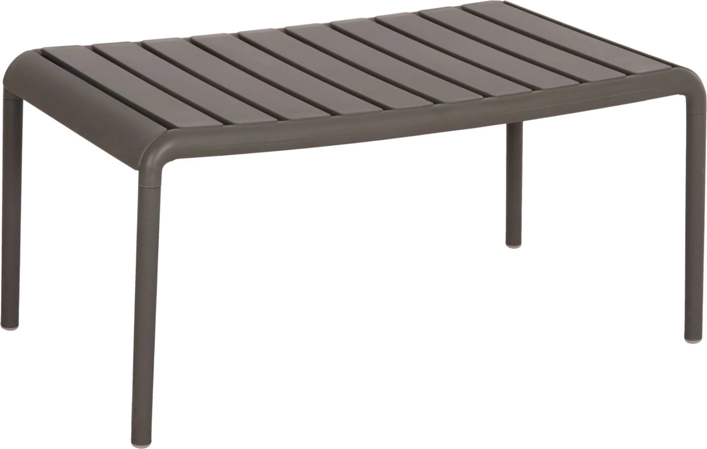 Tavolinë kafeje për jashtë, ngjyrë ulliri e errët, KORVER FH6334.05, 100x60x46cm