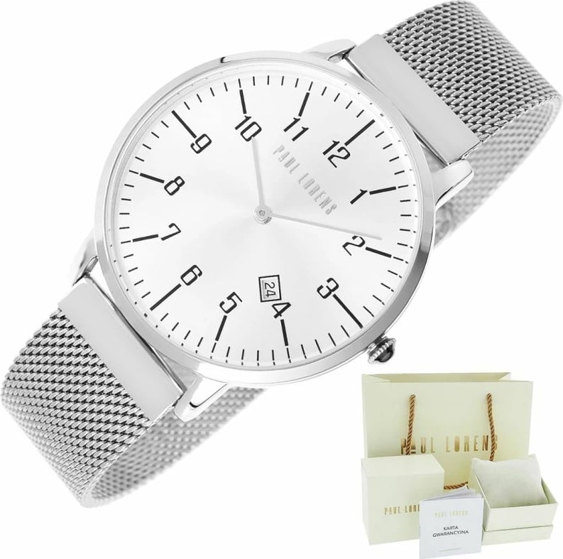 Orë dore për femra Paul Lorens, argjend