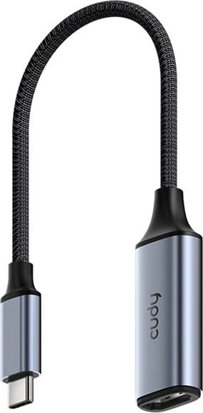 Adapter grafik USB Type-C Cudy UH401, HDMI 2.0, Argjendtë