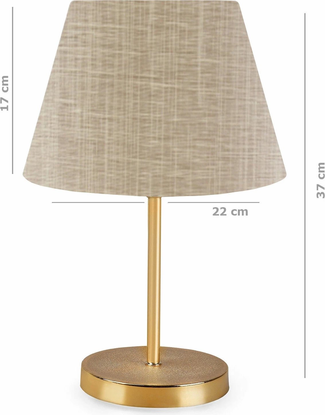 Llambë tavoline Opviq, AYD-2851, bezhë dhe ari