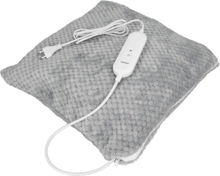 jastëk ngrohës elektrik, PRIME3, SHP31, 45 x 40 cm, 100 W, 4 nivele ngrohjeje, fikje automatike 90 min, gri