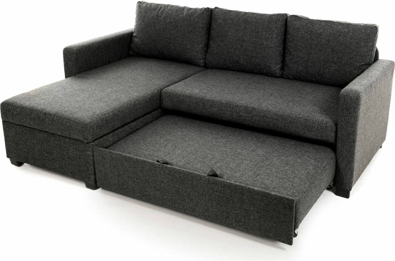 Kënd-sofë krevate Atelier del Sofa, ngjyrë gri e errët