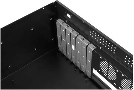 Kasë serveri Lanberg SC01-3504-10B, 19 inç, 4U, e zezë