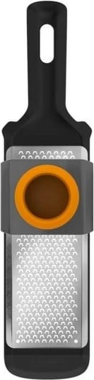 Rende kuzhine Fiskars 1014412, me mbrojtëse gishti, e zezë/portokalli Rende kuzhine Fiskars 1014412, me mbrojtëse gishti, e zezë/portokalli