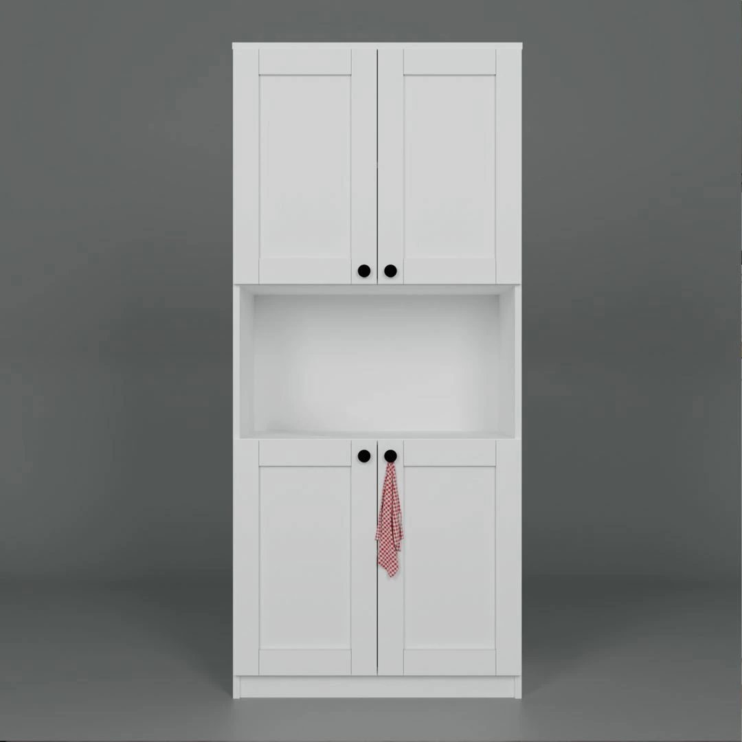 Dollap multifunksional, ngjyrë e bardhë, Skye Decor Lucas 1600-102