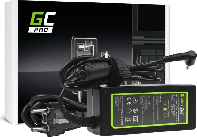 Kasë Green Cell PRO AD123P për Lenovo, 20V 3.25A 65W, e zezë