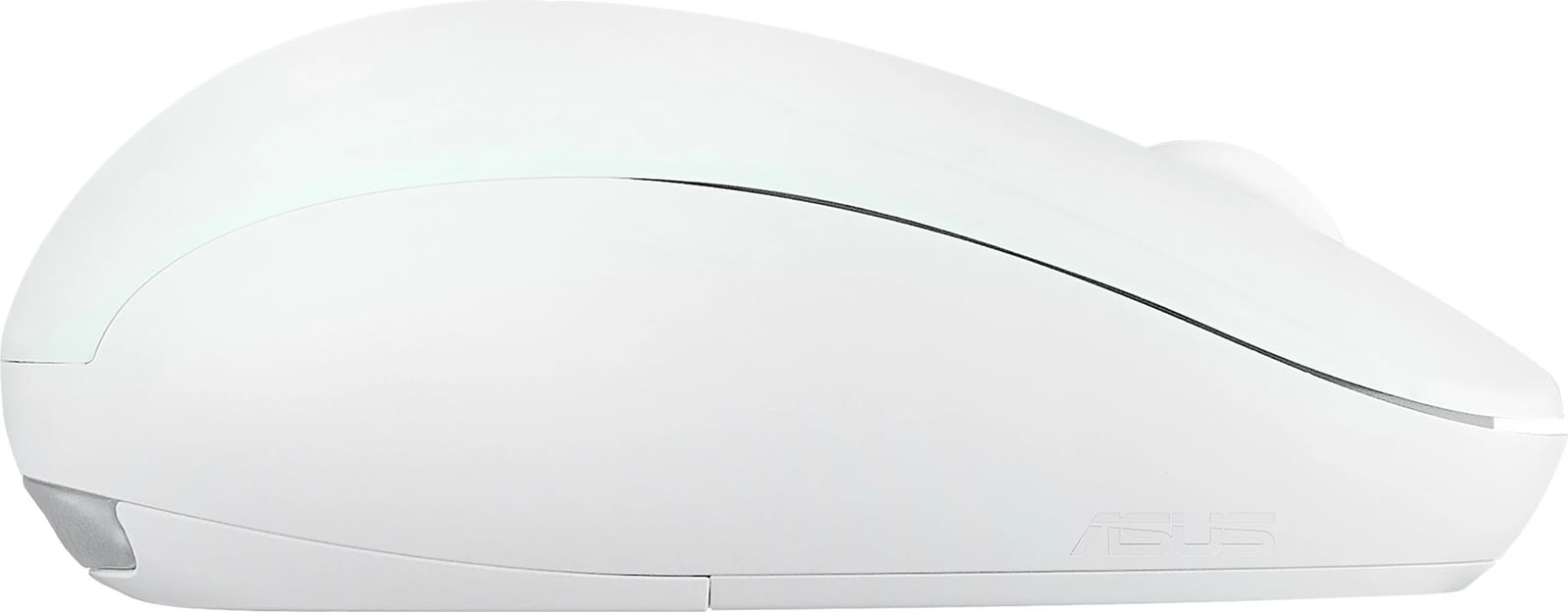 Maus ASUS MD101 wireless, Bluetooth 5.3, 2400 DPI, i bardhë
