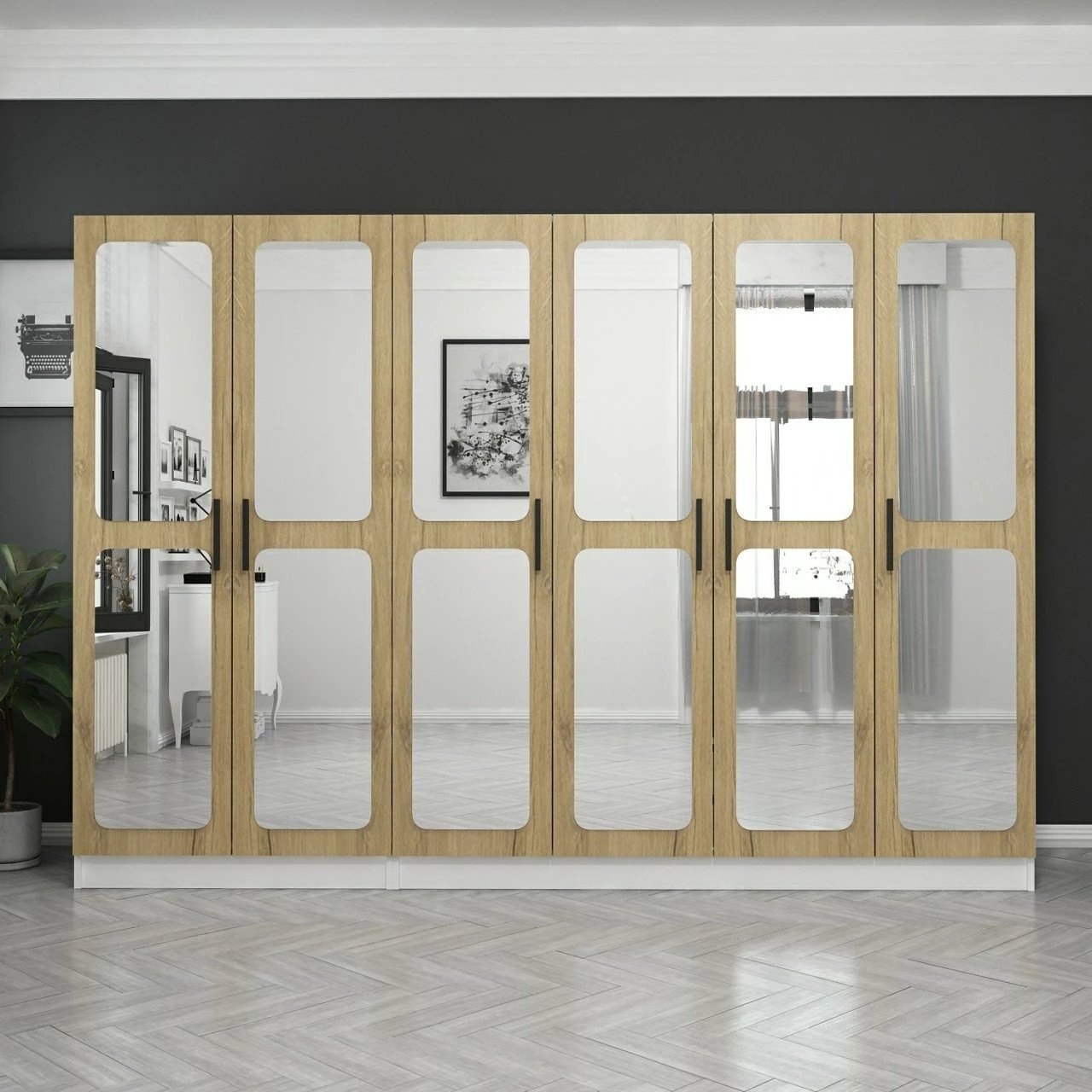 Dollap Skye Decor, ngjyrë arre, 2716