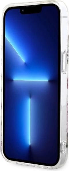 Mbështjellës Guess Flower MagSafe për iPhone 14, Transparent Mbështjellës Guess Flower MagSafe për iPhone 14, Transparent