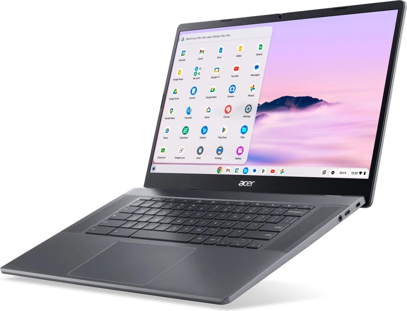 Laptop Acer Chromebook Plus CB515-2H, 15,6", Intel Core i5, 8GB RAM, 512GB SSD,Intel Iris Xe Graphics, i zi