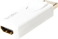 Adapter DisplayPort në HDMI LogiLink CV0100, i bardhë