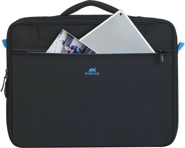 Mbështjellës laptop RIVACASE Regent II 16.0 inç, i zi
