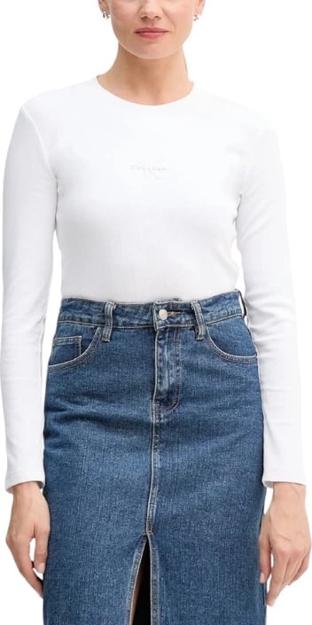 Maicë Calvin Klein Jeans femra e bardhë