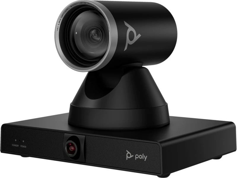 Kamerë konferencash POLY Studio E60, 4K Ultra HD, 12x zoom optik, mikrofon i integruar, e zezë