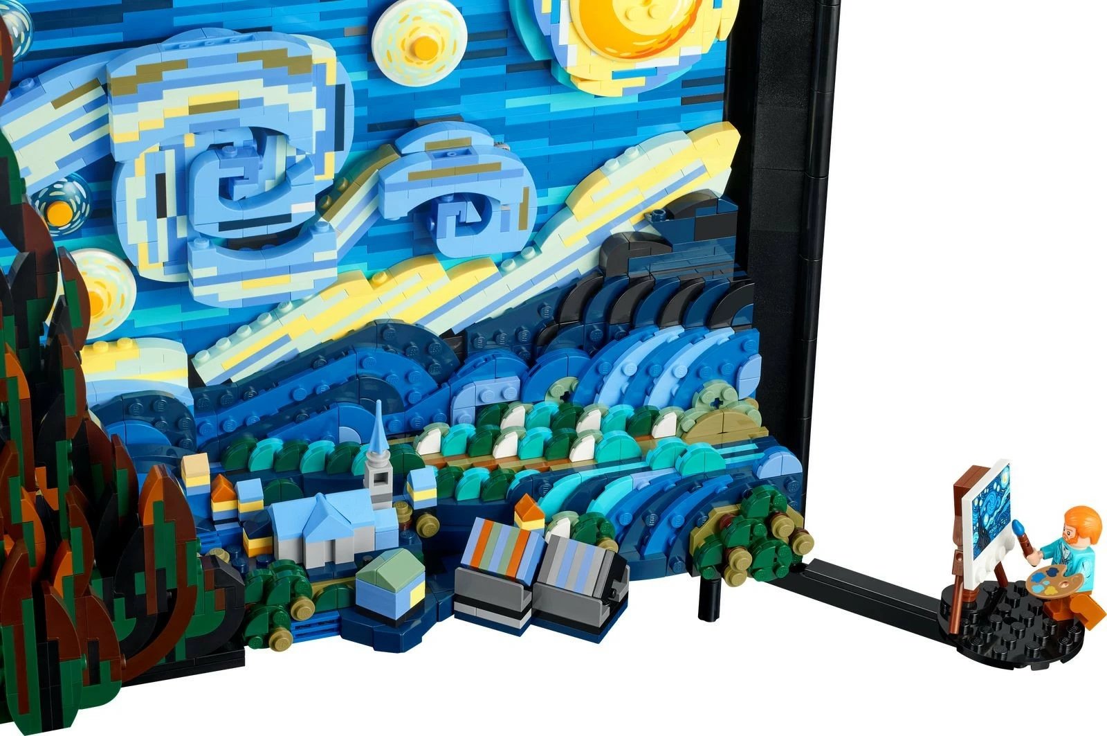 Set LEGO Ideas 21333 Starry Night, 2316 pjesë, për të rritur