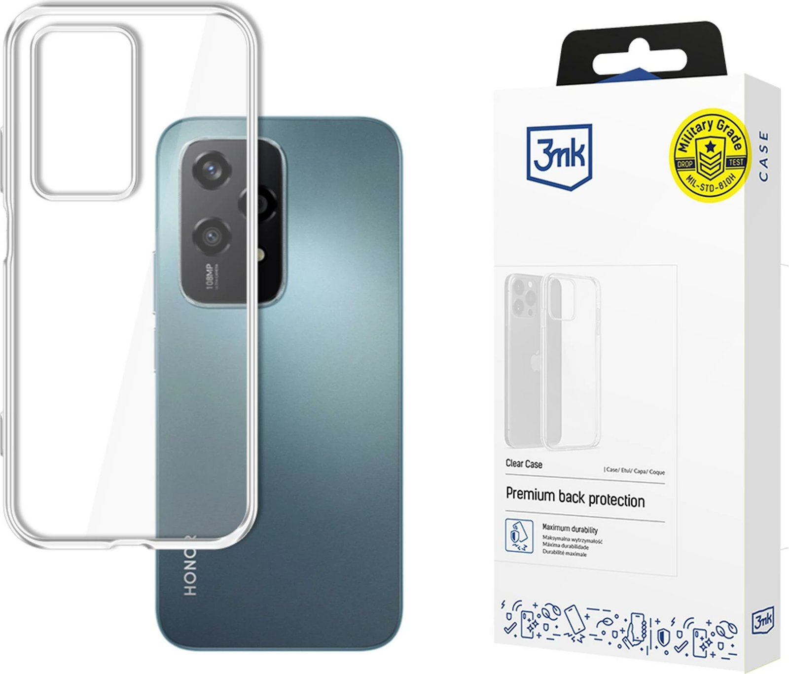 Mbështjellës 3mk Protection për Honor 20, transparent