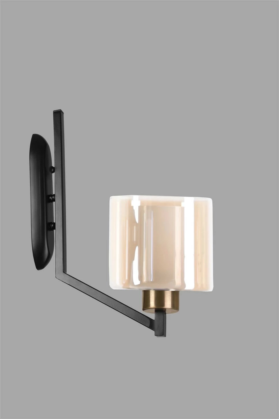 Llambë muri Opviq, 8502-1A, e zezë dhe bakri