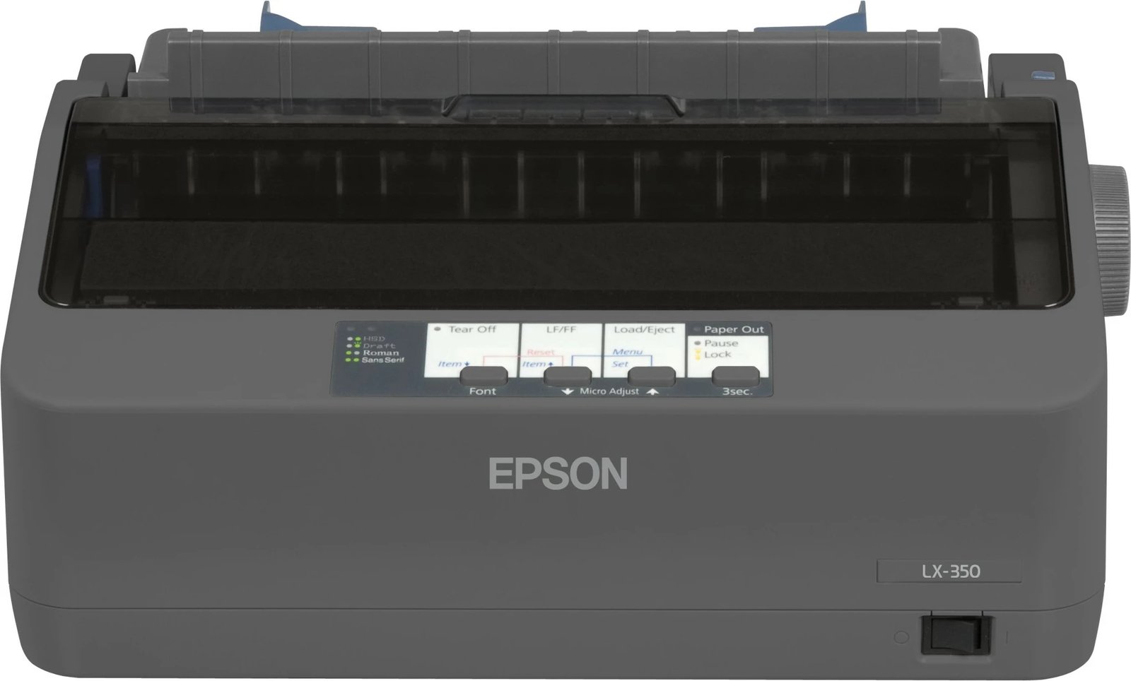 Printer Epson LX-350, 9-pin, 128KB, 357cps, 240x144 DPI