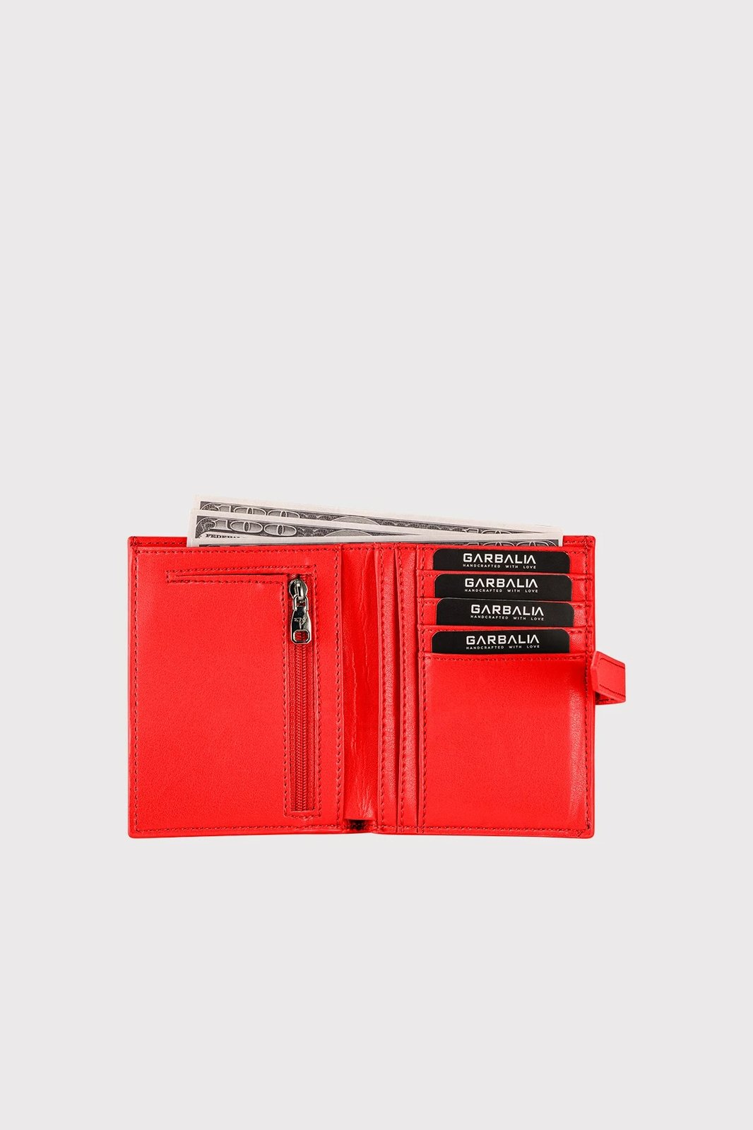 Portofol për gra Zoozie Bags, Helsinki Guti, e kuqe