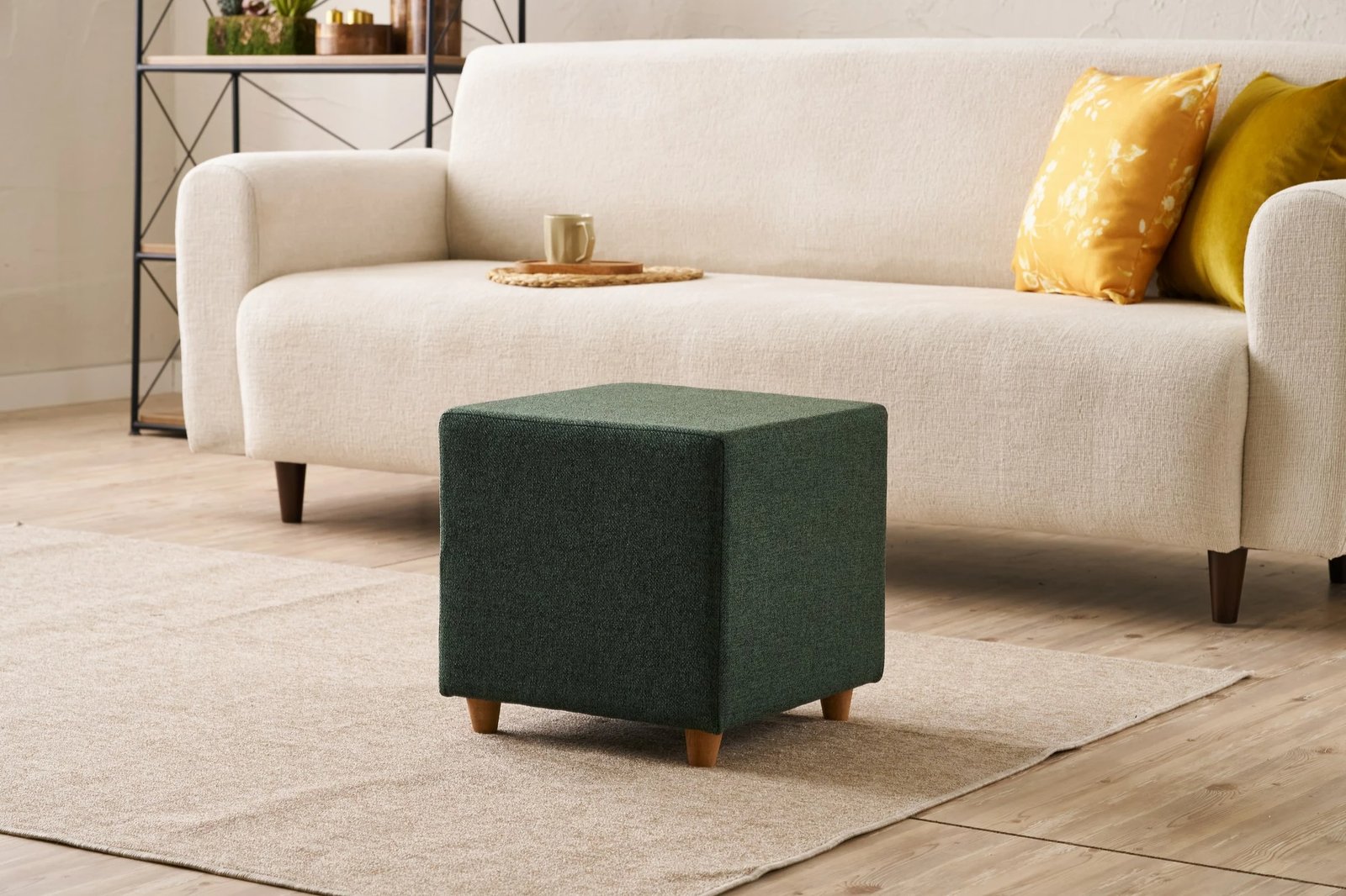 Puf Atelier del Sofa, Olimpos, ngjyrë e gjelbër