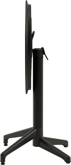 Tavolinë palosëse Skye Decor, Moon, e zezë, Ø60 V2 F