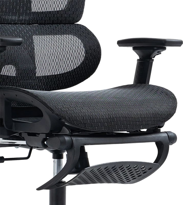 Karrige për zyre Verdant, e zezë