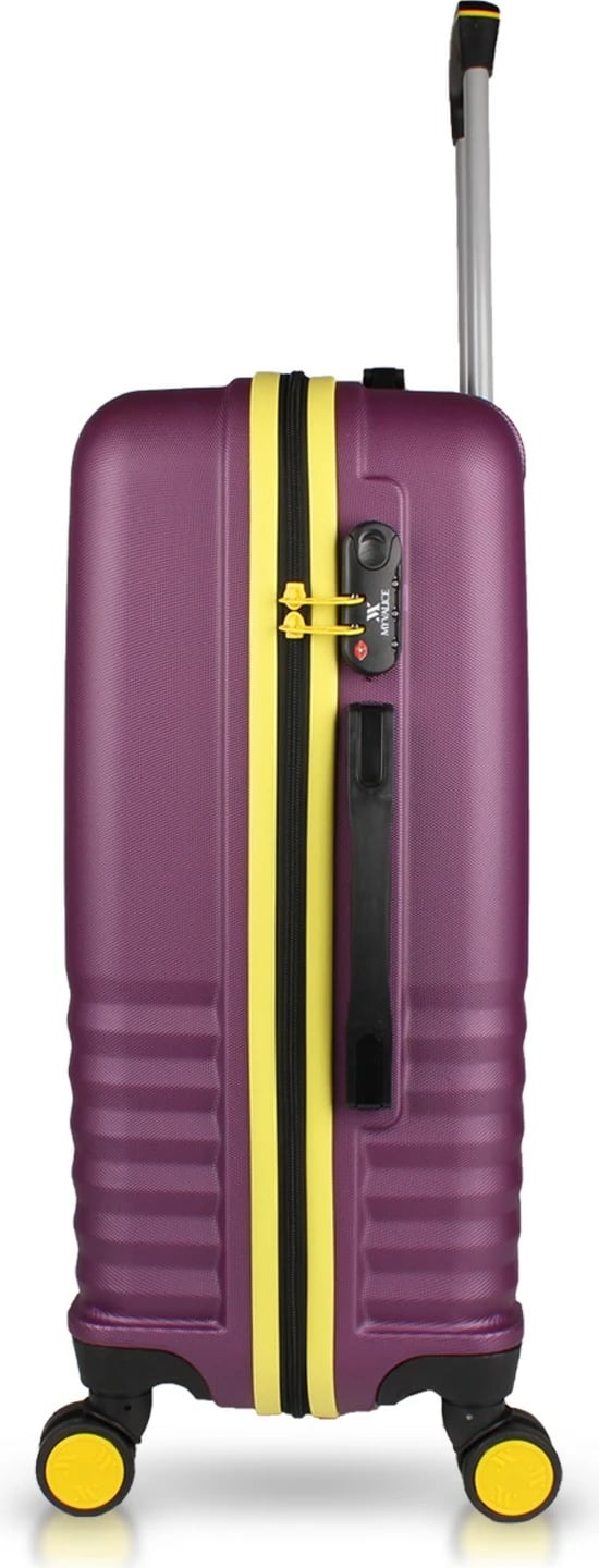 Valixhe udhëtimi, ngjyrë damson, Zoozie Bags, 8739