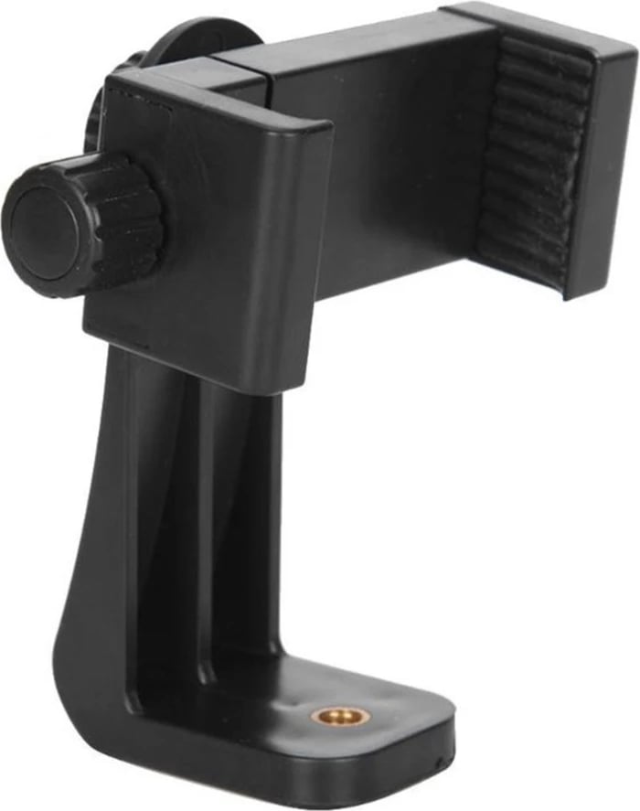 Mbajtës gjoksi për kamera sportive, Hurtel, 360° tripod rrotullues, qëndrim telefoni, i rregullueshëm, e zezë